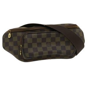 LOUIS VUITTON Damier Ebene Bum Bag Melville Waist Bag